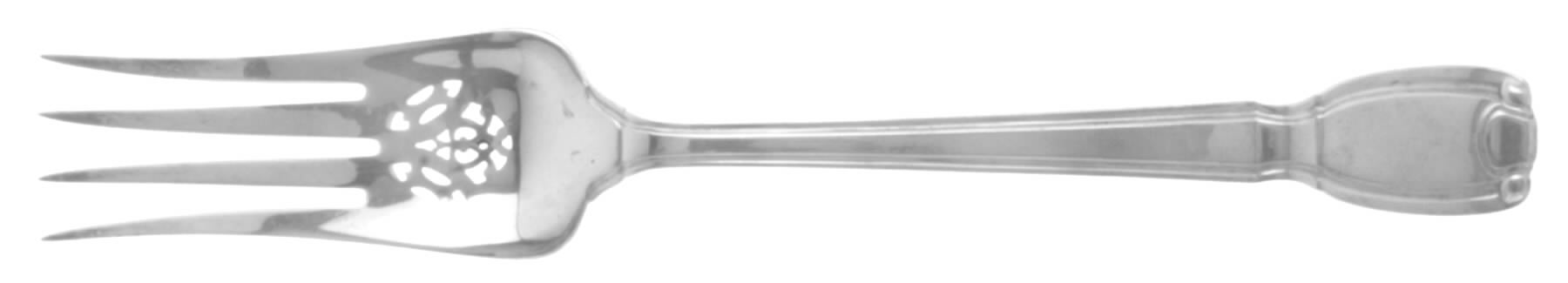 Castilian (Sterling, 1929) Cold Meat Serving Fork Large Pierce by Tiffany & CO SILVER-1