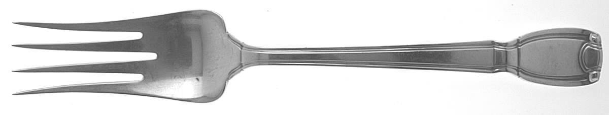 Castilian (Sterling, 1929) Large Solid Cold Meat Serving Fork by Tiffany & CO SILVER-1