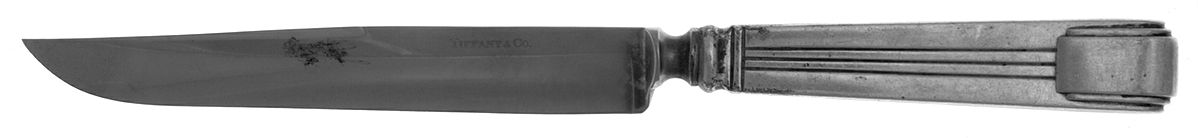Century (Sterling, 1937, No Monograms) Individual Steak Knife w/Bevel Blade by Tiffany & CO SILVER-1
