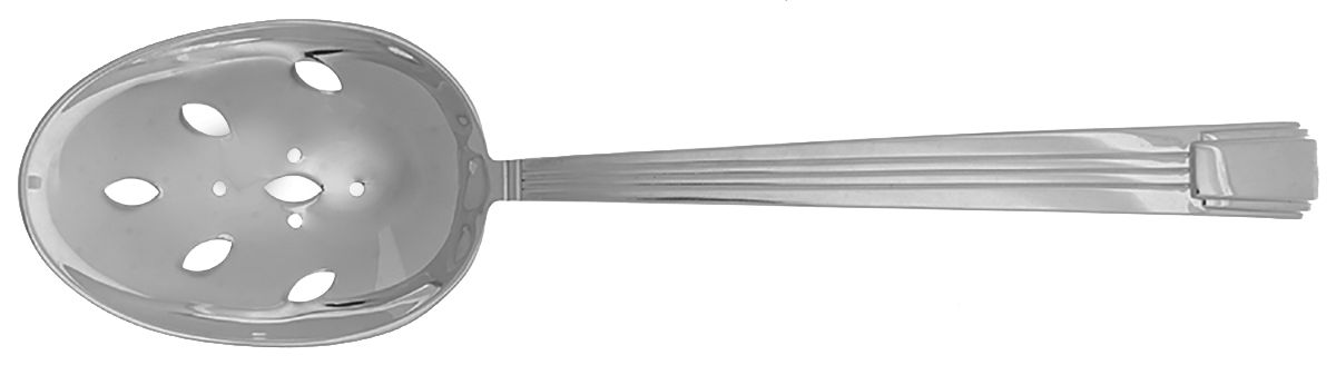 Century (Sterling, 1937, No Monograms) Pierced Vegetable Serving Spoon by Tiffany & CO SILVER-1