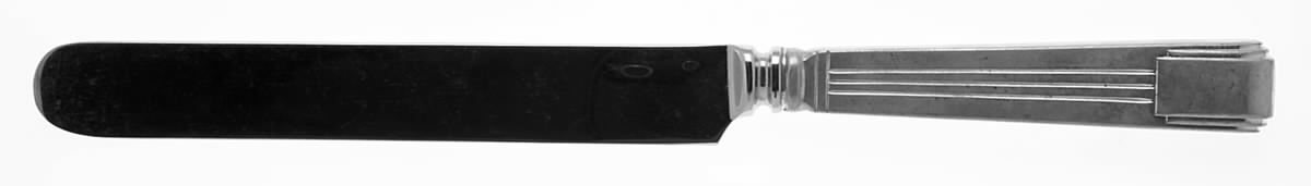 Century (Sterling, 1937, No Monograms) Blunt Hollow Knife with Bolster by Tiffany & CO SILVER-1