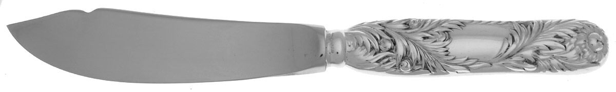 Chrysanthemum (Sterling, 1880) Hollow Handle Master Butter Knife by Tiffany & CO SILVER-1
