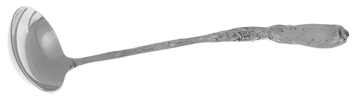 Chrysanthemum (Sterling, 1880) Solid Gravy Ladle by Tiffany & CO SILVER-1