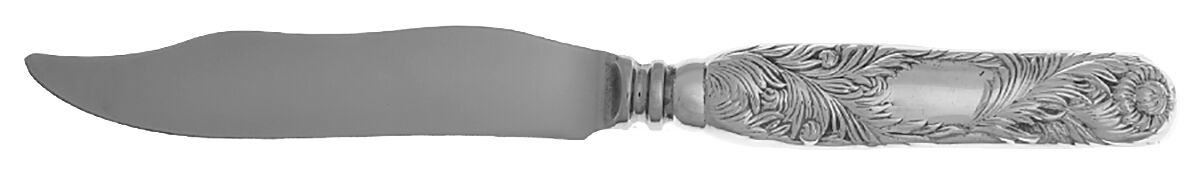 Chrysanthemum (Sterling, 1880) Individual Fish Knife with Stainless Blade by Tiffany & CO SILVER-1