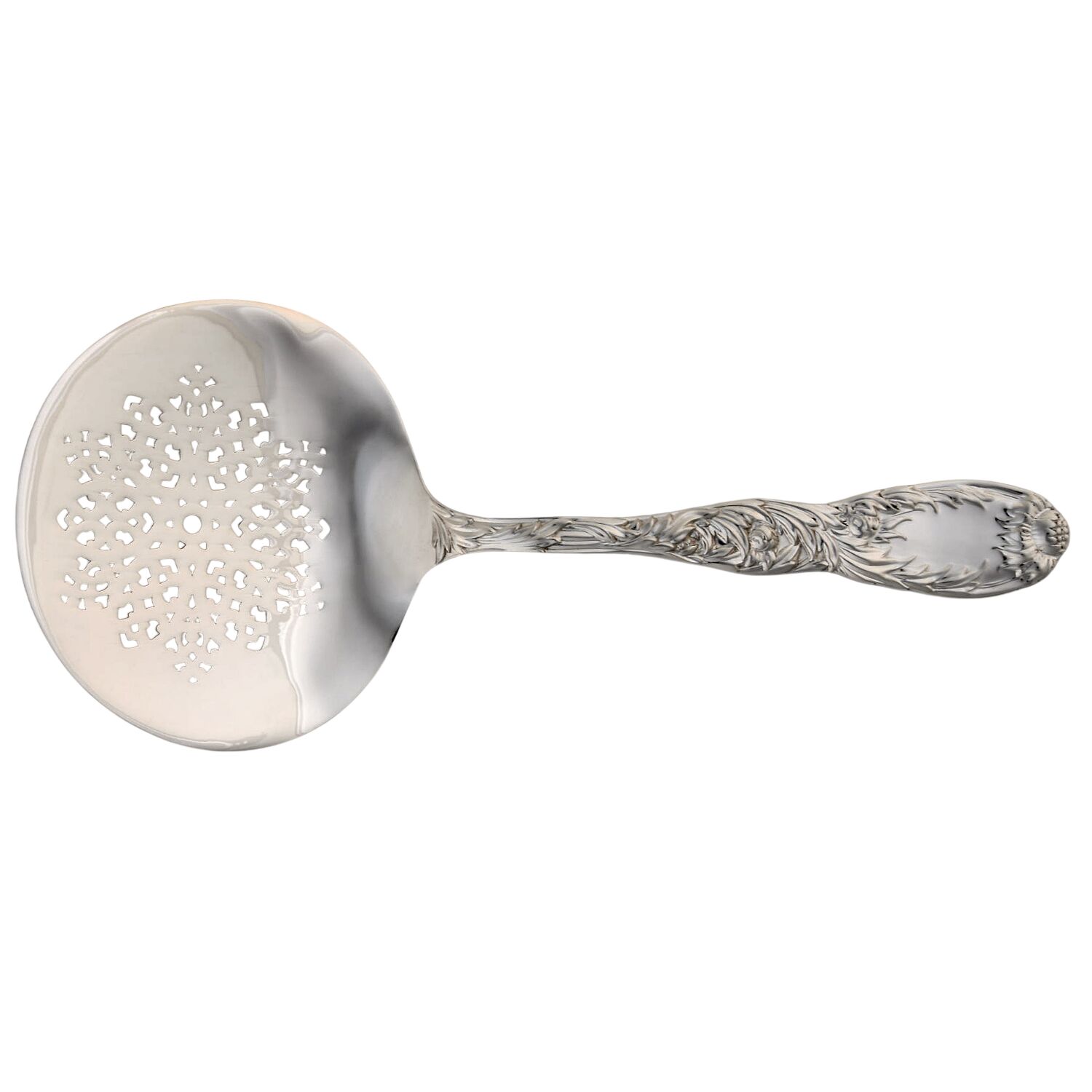Chrysanthemum (Sterling, 1880) Tomato Server, Solid Piece by Tiffany & CO SILVER-1
