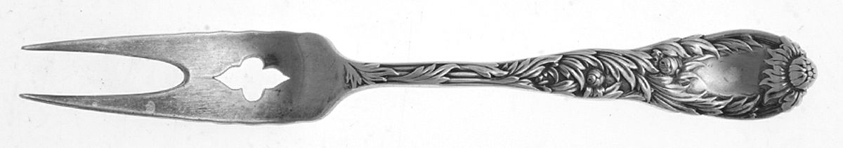 Chrysanthemum (Sterling, 1880) Bon Bon Serving Fork by Tiffany & CO SILVER-1