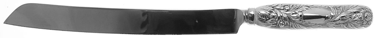 Chrysanthemum (Sterling, 1880) Cake Slicer with Stainless Blade by Tiffany & CO SILVER-1