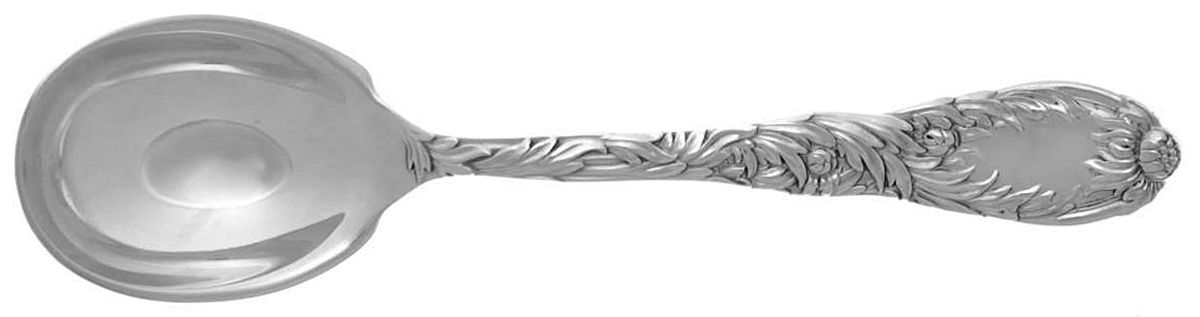 Chrysanthemum (Sterling, 1880) Sugar Spoon by Tiffany & CO SILVER-1