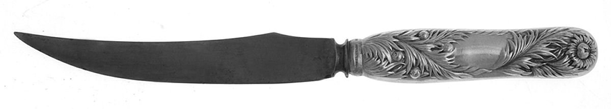 Chrysanthemum (Sterling, 1880) Individual Bird Knife with Silverplate Blade by Tiffany & CO SILVER-1