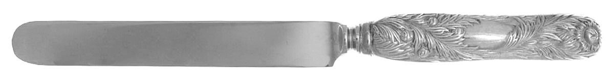 Chrysanthemum (Sterling, 1880) Blunt Hollow Table Knife with Bolster by Tiffany & CO SILVER-1