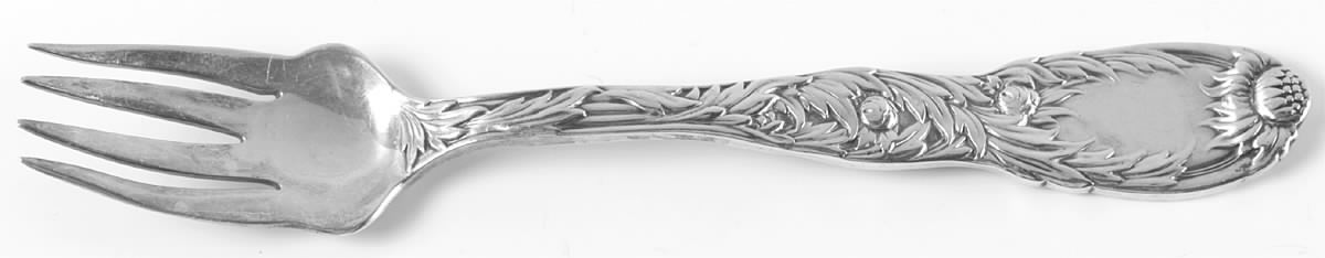 Chrysanthemum (Sterling, 1880) Individual Old Style Solid Fish Fork by Tiffany & CO SILVER-1