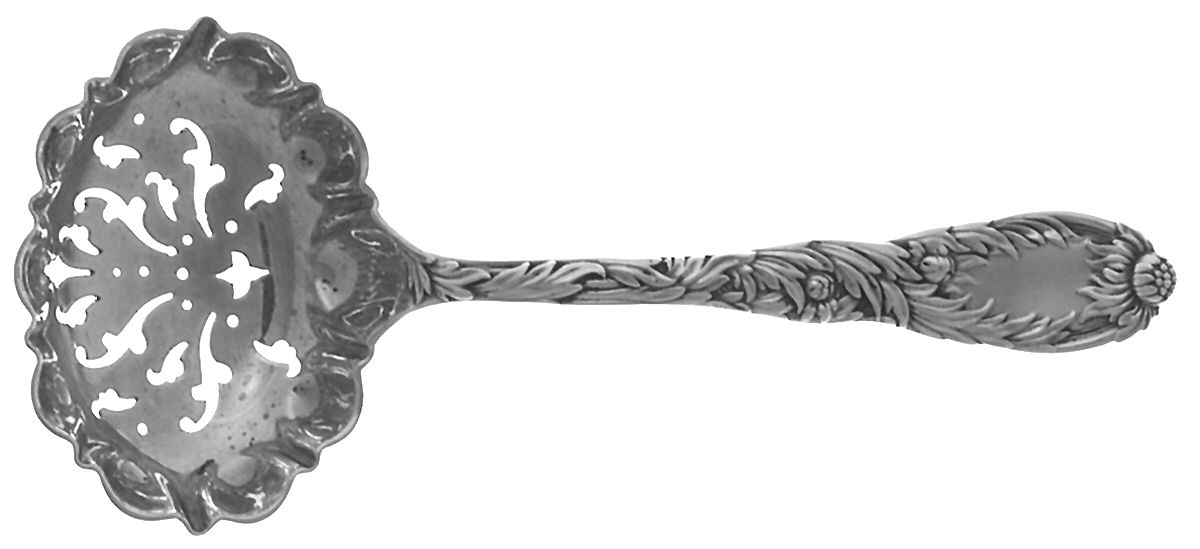 Chrysanthemum (Sterling, 1880) Small Sugar Sifter by Tiffany & CO SILVER-1