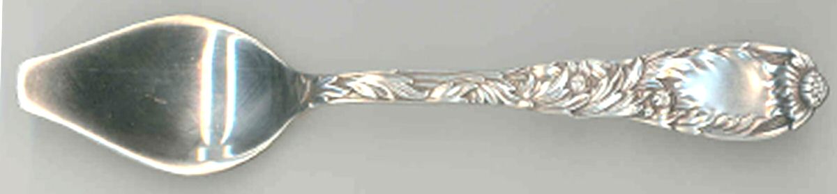 Chrysanthemum (Sterling, 1880) Individual Grapefruit Spoon by Tiffany & CO SILVER-1