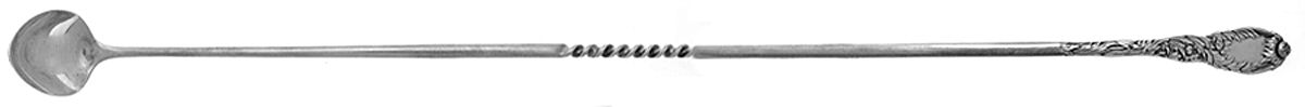 Chrysanthemum (Sterling, 1880) Large Solid Claret Spoon with Twisted Handle by Tiffany & CO SILVER-1