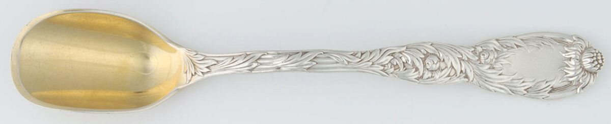 Chrysanthemum (Sterling, 1880) Solid Cheese Scoop by Tiffany & CO SILVER-1