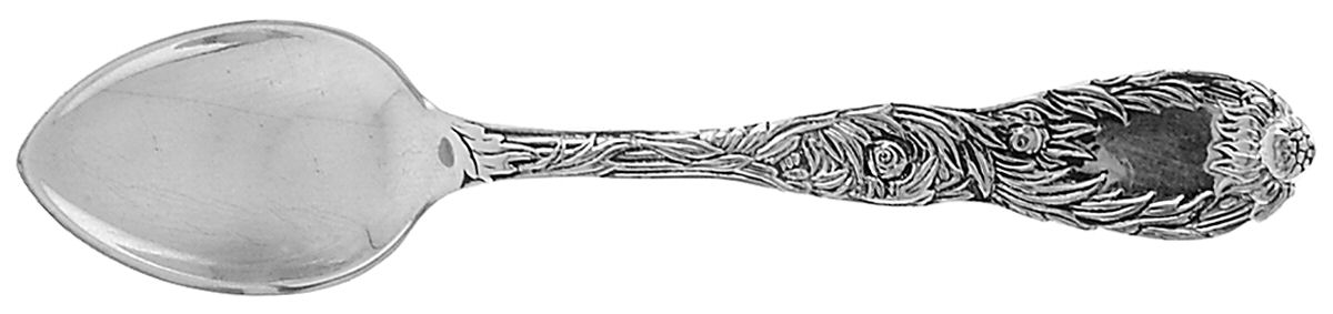 Chrysanthemum (Sterling, 1880) Demitasse Spoon by Tiffany & CO SILVER-1
