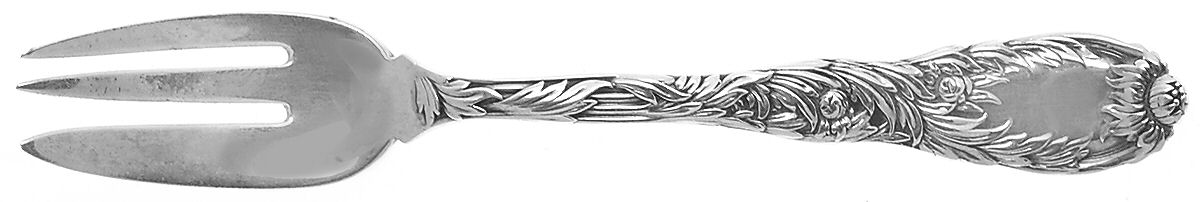 Chrysanthemum (Sterling, 1880) Individual Caviar Fork by Tiffany & CO SILVER-1