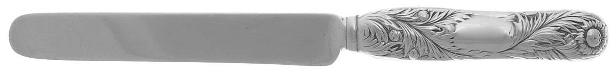 Chrysanthemum (Sterling, 1880) Dessert/Tea Knife Hollow Handle Sterling Blade by Tiffany & CO SILVER-1