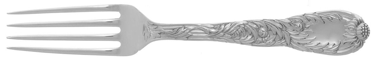 Chrysanthemum (Sterling, 1880) Fork by Tiffany & CO SILVER-1