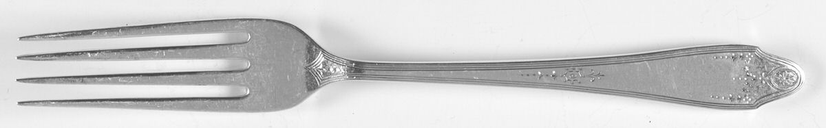 Clinton Engraved (Sterling, No Monograms) Fork by Tiffany & CO SILVER-1