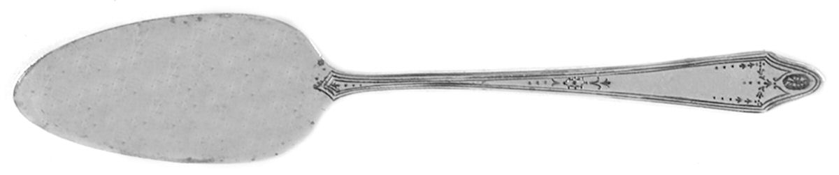 Clinton Engraved (Sterling, No Monograms) Solid Cheese Server by Tiffany & CO SILVER-1