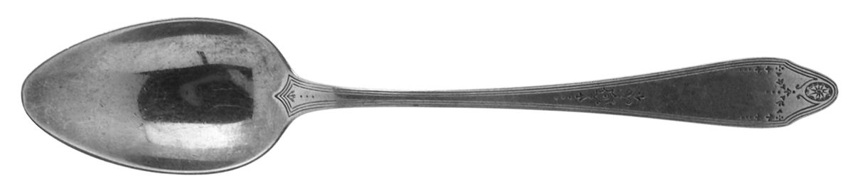 Clinton Engraved (Sterling, No Monograms) Five O'Clock Teaspoon by Tiffany & CO SILVER-1