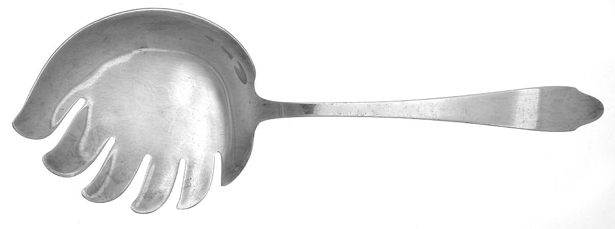 Clinton (Sterling, 1912, M-T-C Stamp) Solid Macaroni Server by Tiffany & CO SILVER-1