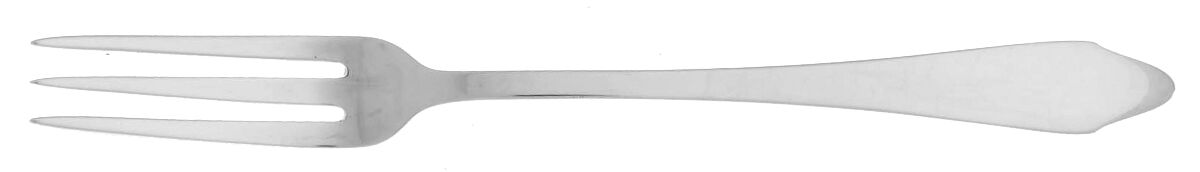 Clinton (Sterling, 1912, M-T-C Stamp) Strawberry Fork by Tiffany & CO SILVER-1
