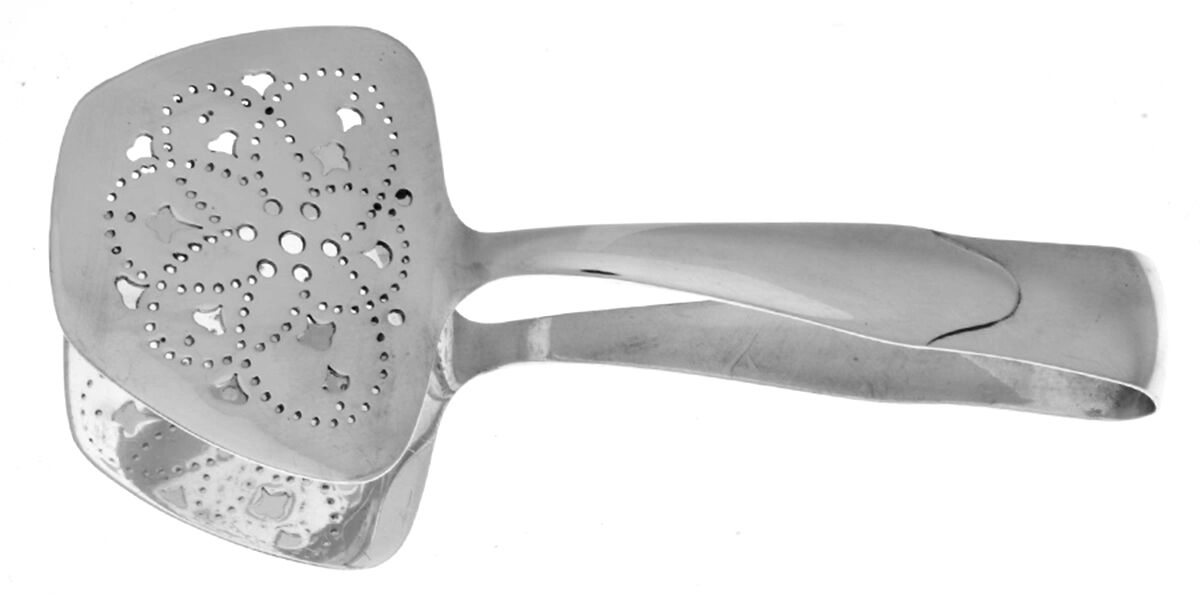 Clinton (Sterling, 1912, M-T-C Stamp) Small Solid Sandwich Tongs by Tiffany & CO SILVER-1
