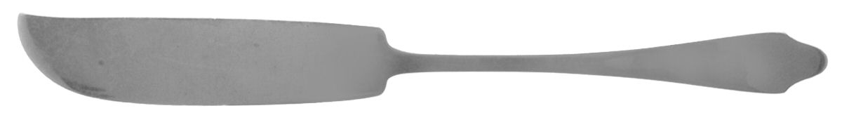 Clinton (Sterling, 1912, M-T-C Stamp) Individual Solid Fish Knife by Tiffany & CO SILVER-1