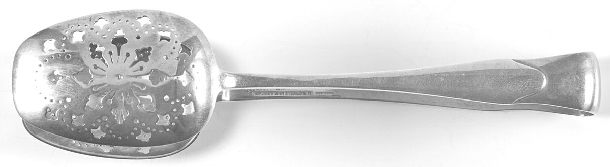 Clinton (Sterling, 1912, M-T-C Stamp) Large Ice Serving Tongs with Bowl Tips by Tiffany & CO SILVER-1