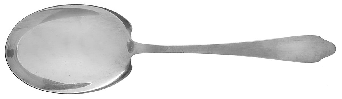 Clinton (Sterling, 1912, M-T-C Stamp) Large Solid Berry/Casserole Spoon by Tiffany & CO SILVER-1