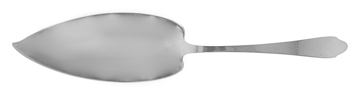 Clinton (Sterling, 1912, M-T-C Stamp) Large Solid Fish Serving Knife by Tiffany & CO SILVER-1