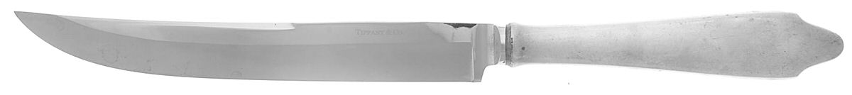 Clinton (Sterling, 1912, M-T-C Stamp) Small Steak Carving Knife with Stainless Blade by Tiffany & CO SILVER-1