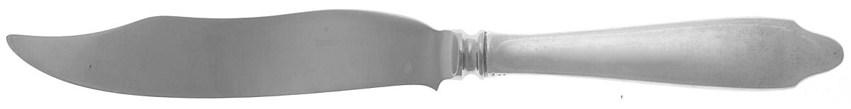 Clinton (Sterling, 1912, M-T-C Stamp) Individual Fish Knife with Stainless Blade by Tiffany & CO SILVER-1