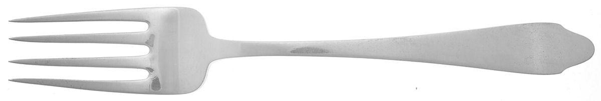 Clinton (Sterling, 1912, M-T-C Stamp) Solid Serving Fork by Tiffany & CO SILVER-1