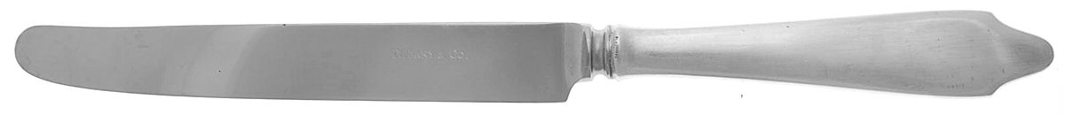 Clinton (Sterling, 1912, M-T-C Stamp) New French Hollow Knife with Bolster by Tiffany & CO SILVER-1