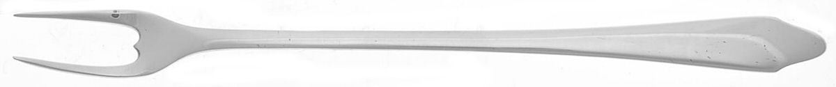 Clinton (Sterling, 1912, M-T-C Stamp) Two-Tine Butter Pick by Tiffany & CO SILVER-1