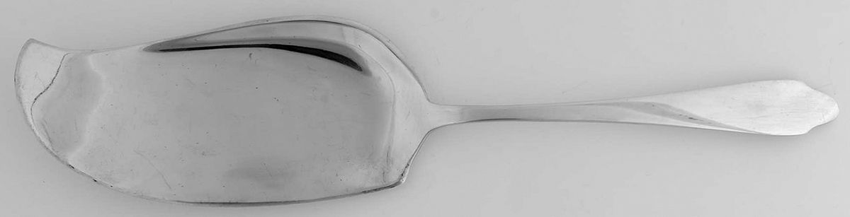 Clinton (Sterling, 1912, M-T-C Stamp) Large Solid Ice Cream Server by Tiffany & CO SILVER-1