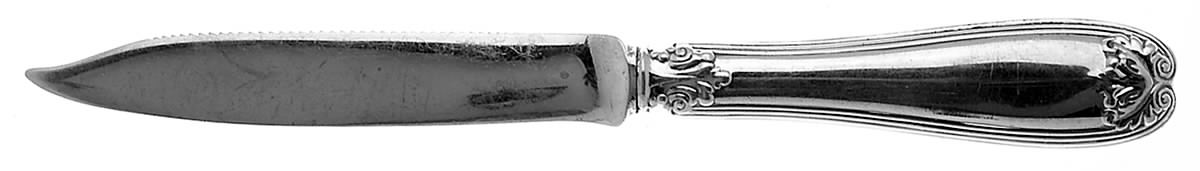 Colonial (Sterling, 1895) Hollow Handle Fruit Knife with Sterling Blade by Tiffany & CO SILVER-1