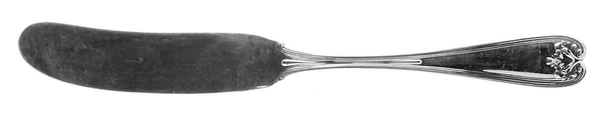 Colonial (Sterling, 1895) Flat Handle Butter Spreader by Tiffany & CO SILVER-1