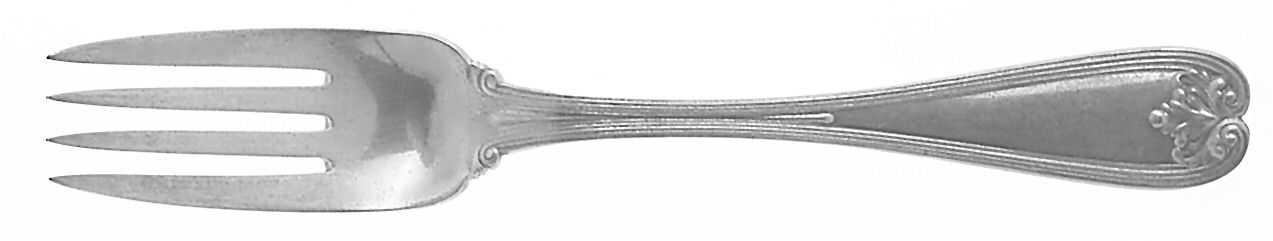 Colonial (Sterling, 1895) Pastry Fork by Tiffany & CO SILVER-1