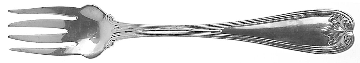 Colonial (Sterling, 1895) Individual Old Style Solid Fish Fork by Tiffany & CO SILVER-1