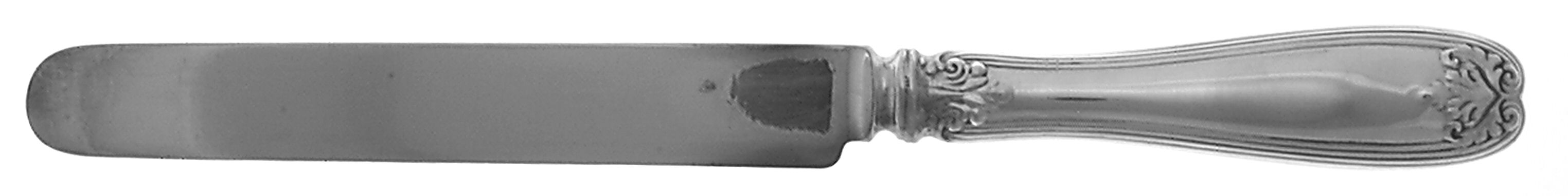 Colonial (Sterling, 1895) Blunt Hollow Handle Knife W/Bolster by Tiffany & CO SILVER-1