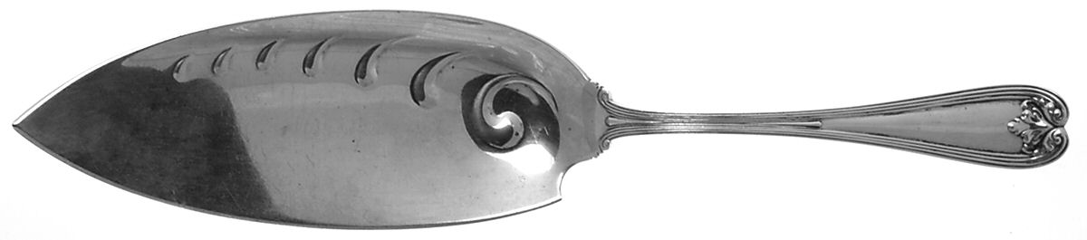 Colonial (Sterling, 1895) Large Solid Fish Serving Knife by Tiffany & CO SILVER-1