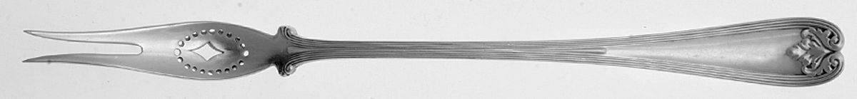 Colonial (Sterling, 1895) Long Handle Olive Fork by Tiffany & CO SILVER-1