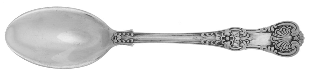 English King (Sterling, 1885, No Monograms) Ice Cream Spoon Individual by Tiffany & CO SILVER-1