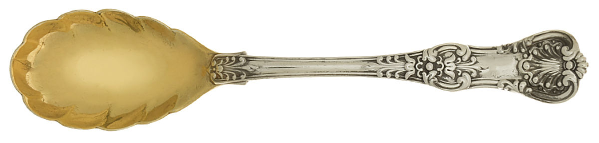 English King (Sterling, 1885, No Monograms) Small Jelly Spoon by Tiffany & CO SILVER-1