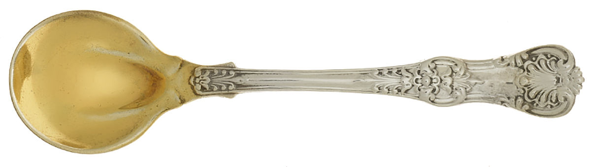 English King (Sterling, 1885, No Monograms) Old Style Ice Cream Spoon by Tiffany & CO SILVER-1
