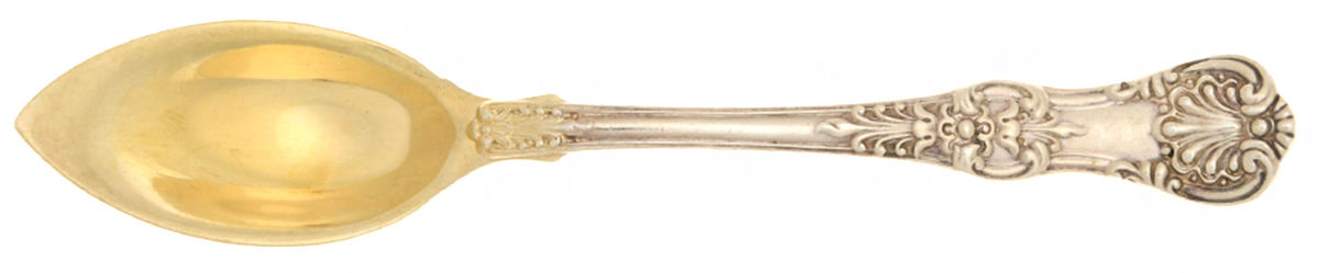 English King (Sterling, 1885, No Monograms) Spoon-Fruit/Orange by Tiffany & CO SILVER-1